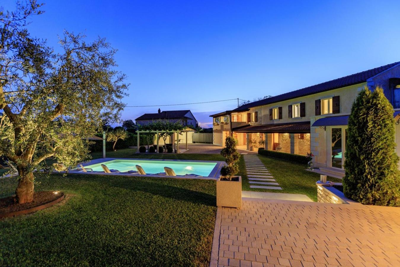 Villa Viscum In Central Istria For 8 Persons With Large Garden - Pet Friendly Пазин Экстерьер фото